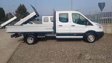FORD TRANSIT 7 POSTI CASSONE CON GANCIO TRAINO
