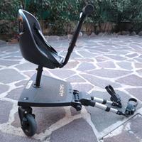Pedana passeggino con seduta e schienale