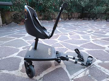 Pedana passeggino con seduta e schienale