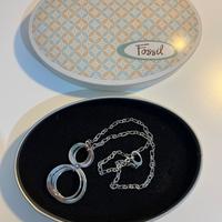 Collana FOSSIL in acciaio