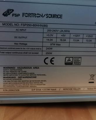 alimentatore per pc fisso
