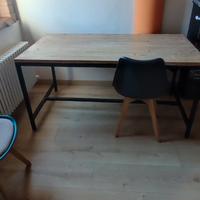 tavolo ferro e legno