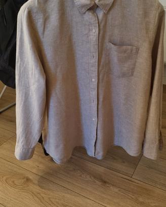 camicia uomo XL beige GAP 