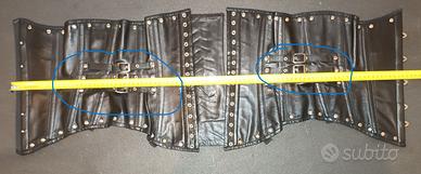 2XL Faux Leather Corset Waist 93-81cm Corset Boule