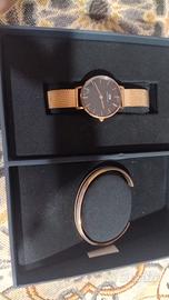Set Orologio Daniel Wellington Rosé & Bracciale Ab