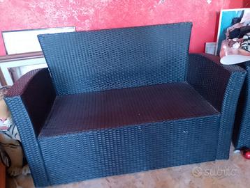 Set salotto divano + 2 poltrone