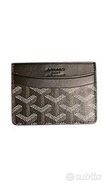 Goyard Portacarte Saint-Sulpice Marrone/Nero