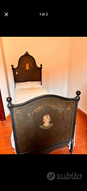 Telaio letto singolo in ferro