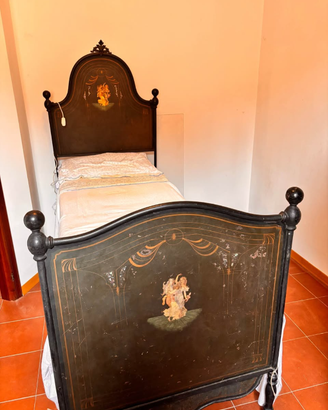 Telaio letto singolo in ferro