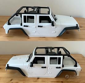 Carrozzeria scaler  1:10 Wrangler 313mm
