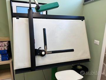 Tecnigrafo professionale con luce e righe orginali