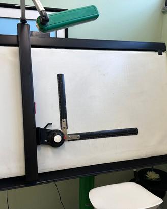 Tecnigrafo professionale con luce e righe orginali