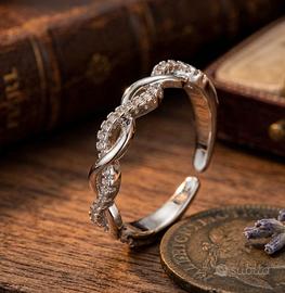 Anello "Infinite Brilliance" - Argento e Zirconi
