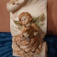 Angioletto in resina con carillon