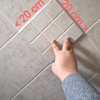 10,6mq mattonelle/piastrelle-rivestimento bagno/cu