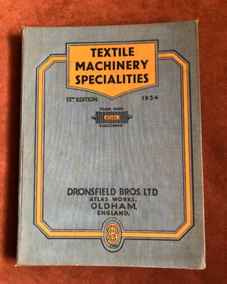 Macchine tessili - Dronsfield Bros - 1934
