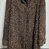 Pelliccia di Persiano bronzo naturale