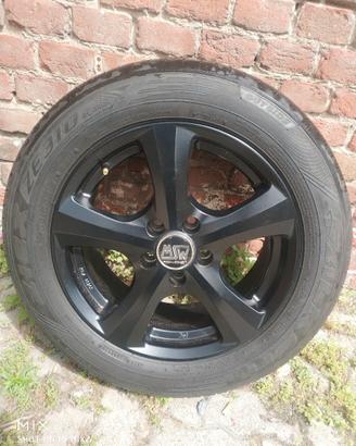 Cerchi in lega +Gomme Estive 