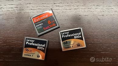 Compact Flash 64 - 16 - 8