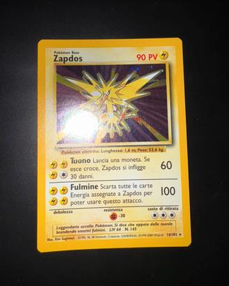 Zapdos set base holo