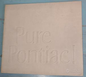 Depliant  modelli Pontiac