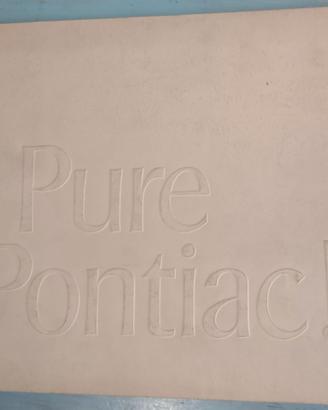 Depliant  modelli Pontiac