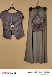 Completo abito boleto e poschette