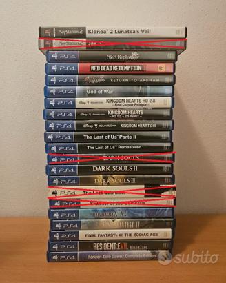 Giochi PS5, PS4,  PS2