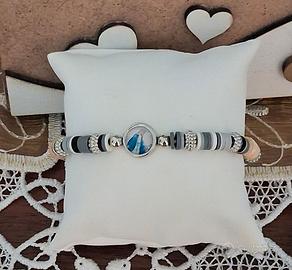 Bracciale con croce unisex 