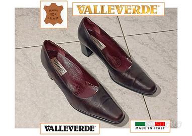 Décolleté Valleverde "moda comoda" N.38,5 pelle