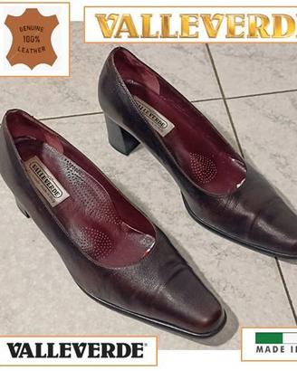 Décolleté Valleverde "moda comoda" N.38,5 pelle