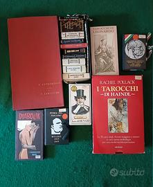 Tarocco Lotto Vari Carte Tarot Rari Collezione 