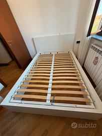 Letto con contenitore e materasso IKEA