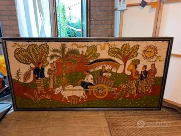 Quadro Batik Indiano