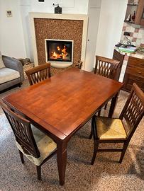 Coppia Divani + Tavolo e 4 sedie