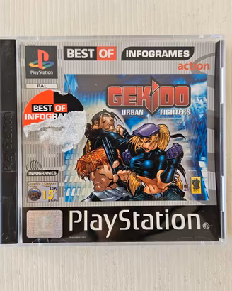 PS1 – Gekido Urban Fighters – Best of Infogrames