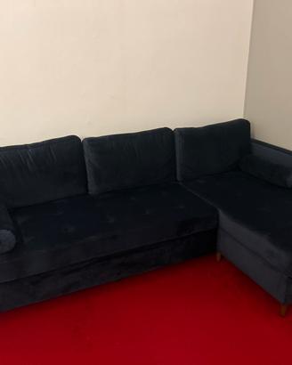 Divano letto con scomparto