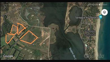 Proprietà con casa da ricostruire mare e campagna