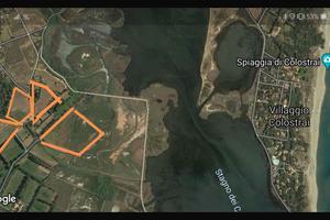 Proprietà con casa da ricostruire mare e campagna