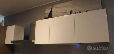 Pensili laccati bianco lucido