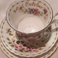 Servizio the royal albert" flowers the months"
