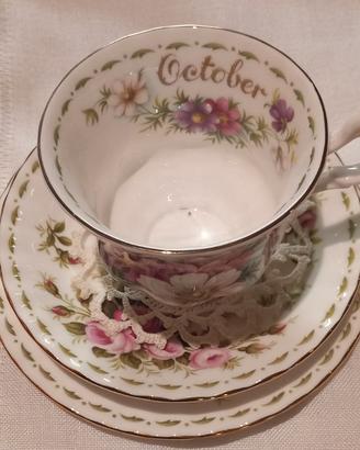 Servizio the royal albert" flowers the months"