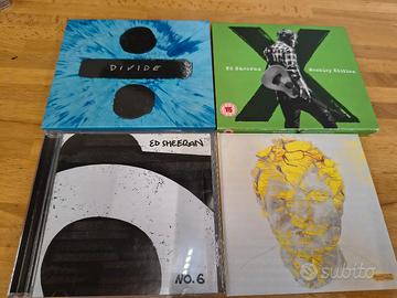n4 album e 1 DVD ed Sheeran 
