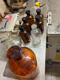 Bottiglie vetro antiche