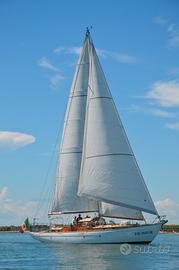 Barche a vela d'epoca usate