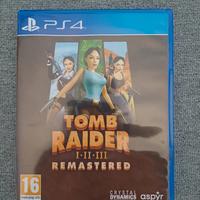 TOMB RAIDER 1 2 3 REMASTERIZZATO PS4 