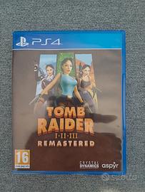 TOMB RAIDER 1 2 3 REMASTERIZZATO PS4 