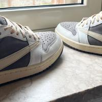 Jordan 1 x travis scott reverse mocha