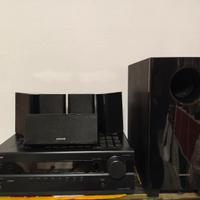 impianto hifi dolby ONKYO completo 
