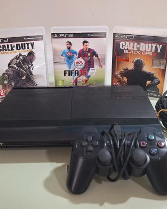 Ps3 Slim + Controller originale + 3 Giochi